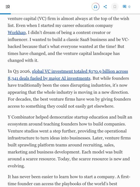 More from Forbes on Bulletpitch's venture model