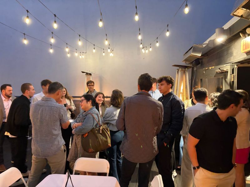 Guests at Bulletpitch's October San Francisco dinner