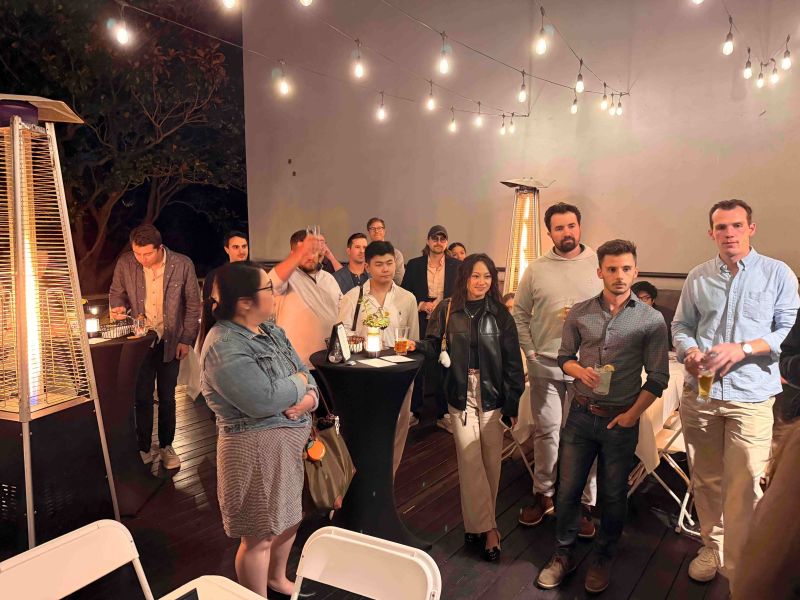 More scenes from Bulletpitch's October San Francisco dinner