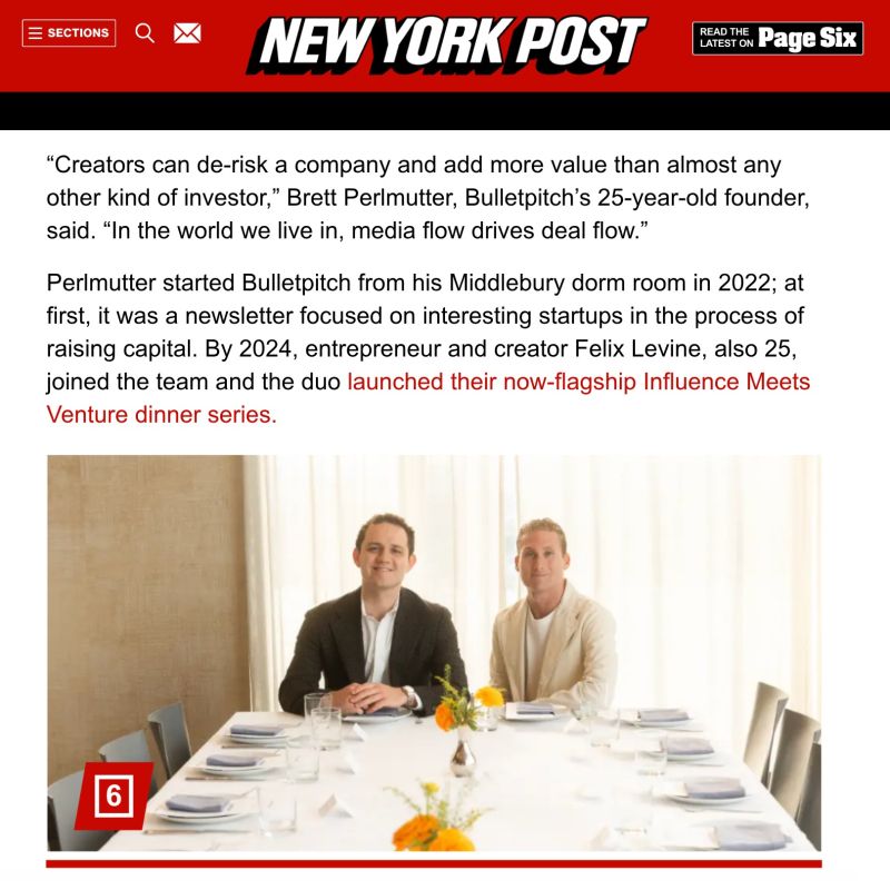 New York Post feature